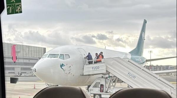 un avion cu pasageri la bord a fost confiscat de pe pista chiar inainte de decolare din cauza unei datorii de 3 milioane de euro