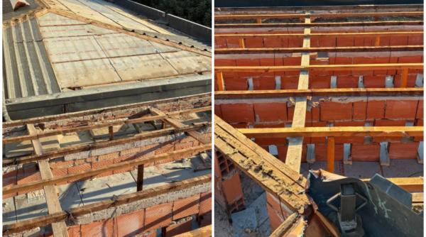 niste hoti au furat peste noapte acoperisul de la o gradinita din italia dimineata copiii au fost trimisi acasa