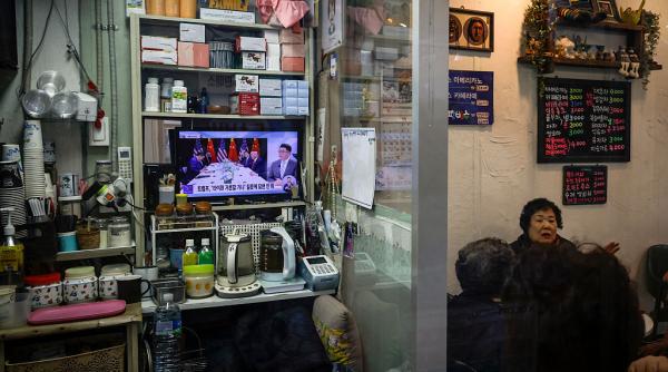 un restaurant din coreea de sud care poarta numele lui xi jinping a fost vandalizat de patru barbati chinezi