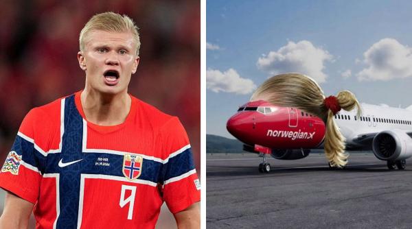 erling haaland a dat in judecata compania norwegian air shuttle dupa ce i a folosit frizura celebra intr o reclama