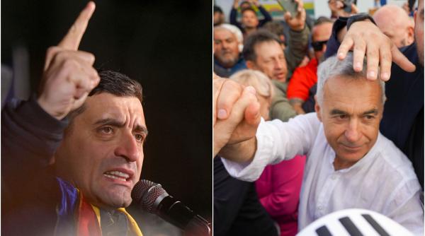 simion cheama sustinatorii aur in fata arestului central ca sa ii auda calin georgescu va asteptam si la parlamentul european