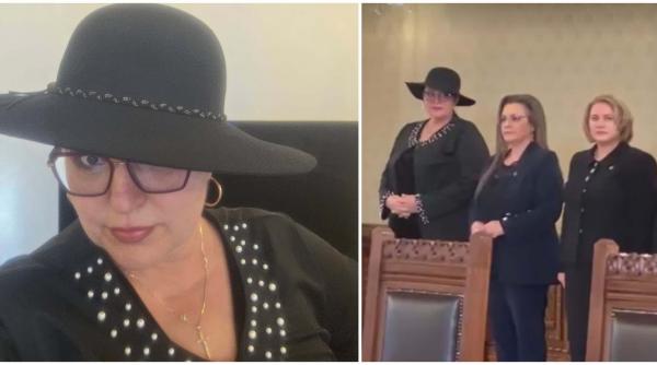 democratia a murit traiasca regina diana sosoaca a uimit prin tinuta aleasa la consultarile de la cotroceni