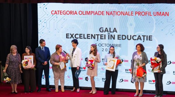 Elevii de nota 10 din Alexandria, premiați la Gala Excelenței în Educație