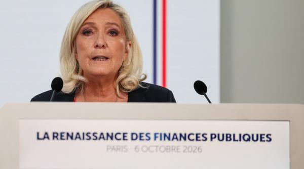 le pen si a anuntat programul prezidential economii de 140 de miliarde din taierea contributiei la bugetul ue si scaderea migratiei