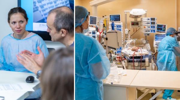 mirabela gradinaru a vizitat clinica de terapie intensiva nou nascuti de la marie curie ce le a spus medicilor si asistentelor