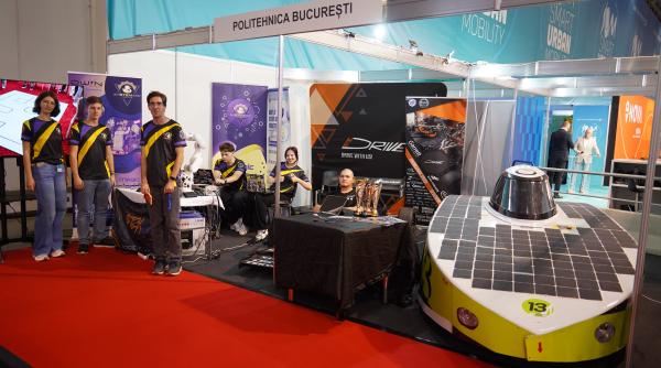 Mașinile viitorului, construite de studenți. Proiectele spectaculoase prezentate la Salonul Auto București