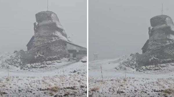 a fost cea mai calduroasa zi de 11 octombrie din istoria romaniei iar azi ninge si sunt zeci de recorduri termice minime