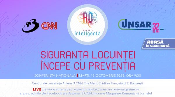 Conferința România Inteligentă ”Siguranța locuinței începe cu prevenția”