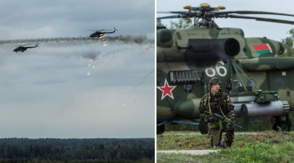 rusia si aliatii sai au inceput manevrele militare in belarus exercitiile includ scenarii privind atacurile biologice