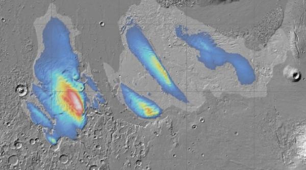 cum arata apa de pe marte imagini trimise de sonda esa care survoleaza planeta