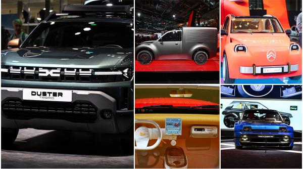 dacia striker si noul spring vedete la salonul auto de la paris 2026 cum arata cele mai noi modele de masini prezentate la eveniment