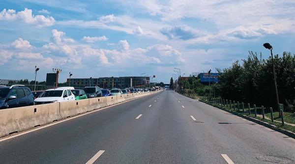 restrictii de trafic noi pe dn1 in otopeni de azi pentru lucrari la magistrala 6 se blocheaza o banda pe sensul spre bucuresti