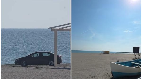"Sânt ân față pe avari". A fost găsit șoferul care și-a parcat mașina pe plajă, la Cap Aurora. Cine este și ce amendă a primit