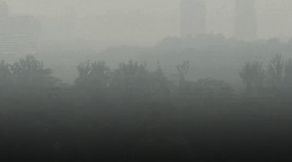 Cerul din Singapore, acoperit de fum. Orașul a ajuns pe locul doi în clasamentul mondial al poluării
