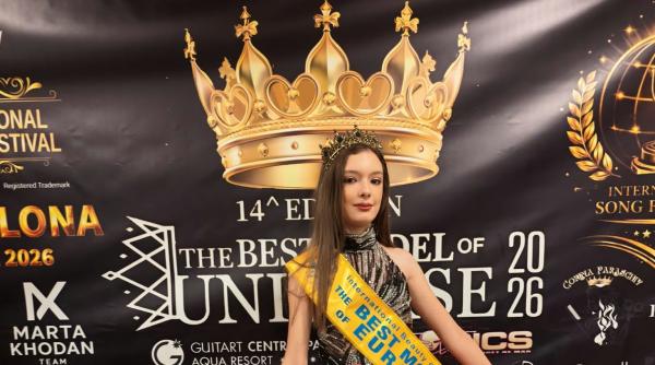 la 12 ani o romanca se remarca pe podiumul international al modelingului ilinca maria aldea a castigat the best model of europe