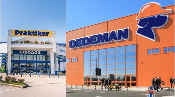 Grecii văd cum magazinele Praktiker devin Dedeman. Frații Pavăl le renovează și duc în Grecia mărfuri fabricate în România