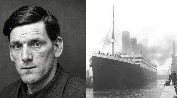 a scapat cu viata din patru nave scufundate inclusiv titanic si britannic colegii il credeau blestemat si refuzau sa navigheze cu el