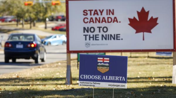 alberta voteaza luni daca se va desprinde de canada provincia bogata in petrol vrea sa devina elvetia americii de nord