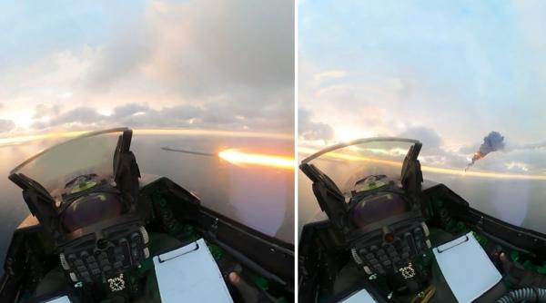 mapn a publicat imagini cu dronele geran doborate deasupra marii negre tinte reperate identificate angajate si neutralizate