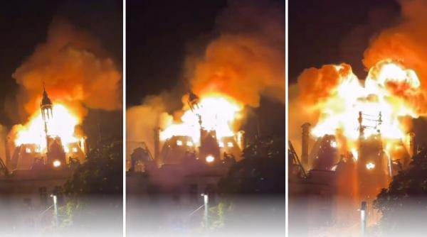 o primarie istorica din franta incendiata in timpul protestelor din franta clopotnita s a prabusit o catastrofa pentru patrimoniu