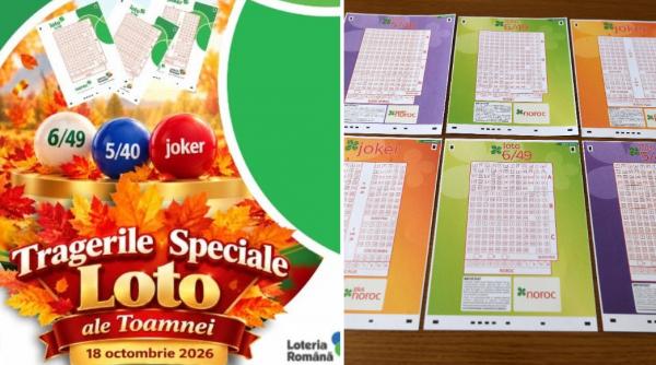 tragerile speciale loto ale toamnei report de 2 90 milioane de euro la loto 6 49 si de 1 79 milioane de euro la joker duminica