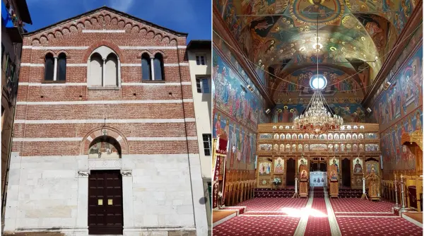 romanii din toscana au cumparat in lucca o biserica veche de cel putin 600 de ani monument istoric protejat in italia