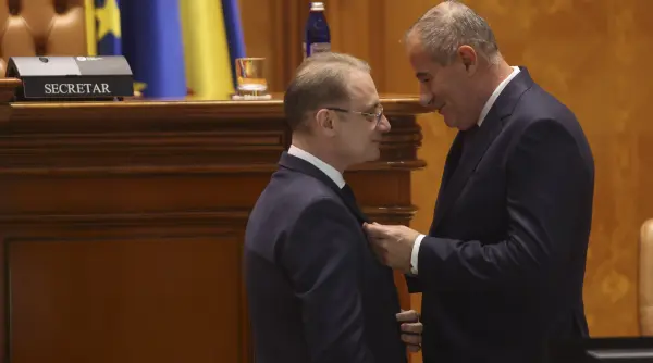 ziua care a pus capat celor cinci luni de criza politica instalarea guvernului niculescu in imagini