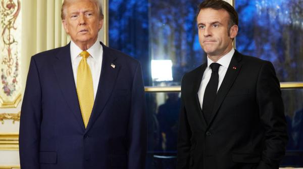 Emmanuel Macron îl atacă pe Donald Trump pentru „declarațiile stupide” despre proteste: „Își face campanie pe spinarea Franței”