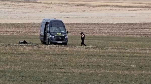 o drona prabusita a fost gasita in judetul buzau mapn si sri fac verificari la fata locului