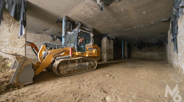 cartitele sfanta parascheva si sfanta ecaterina incep excavarea tunelurilor pe sectiunea de nord a magistralei 6