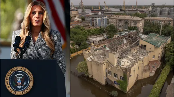 melania trump a mediat o incetare a focului intre rusia si ucraina la oleski papa leon il sunase pe putin pentru a salva orasul