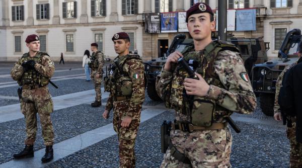Italia mobilizează sute de soldați de teama protestelor violente