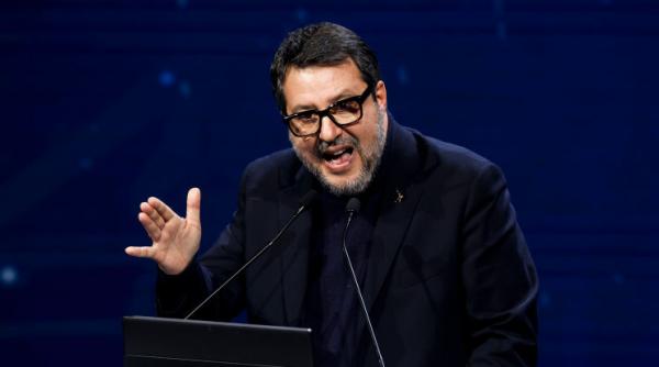 Matteo Salvini a fost reales președinte al partidului de extremă dreapta Liga. El se pregătește pentru alegerile din 2027
