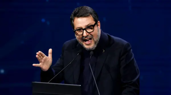matteo salvini a fost reales presedinte al partidului de extrema dreapta liga el se pregateste pentru alegerile din 2027