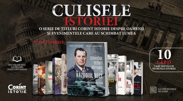 Colecția CULISELE ISTORIEI aduce la chioșcuri, 27 octombrie, cartea Serviciul secret britanic în Războiul Rece. Amintirile unui spion. 