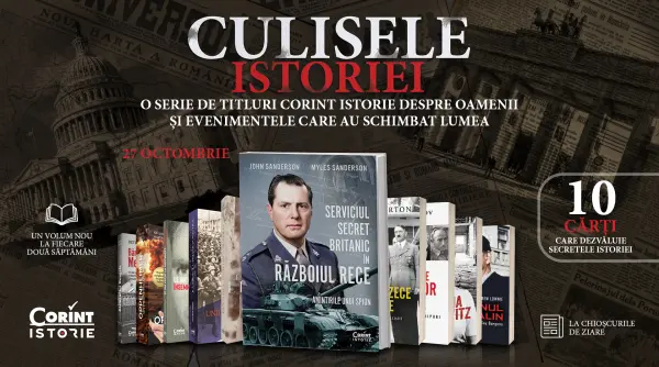 colectia culisele istoriei aduce la chioscuri 27 octombrie cartea serviciul secret britanic in razboiul rece amintirile unui spion