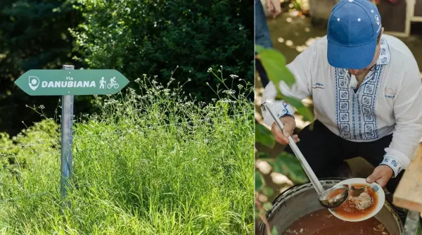 traseul ecoturistic via danubiana a fost extins cu 145 de km cum arata si ce pot vizita turistii care merg in drumetie pe langa dunare