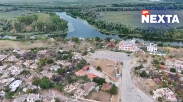 armistitiu in orasul ucrainean oleski la o saptamana dupa un anunt al melaniei trump imagini din drona cu dezastrul lasat de rusi