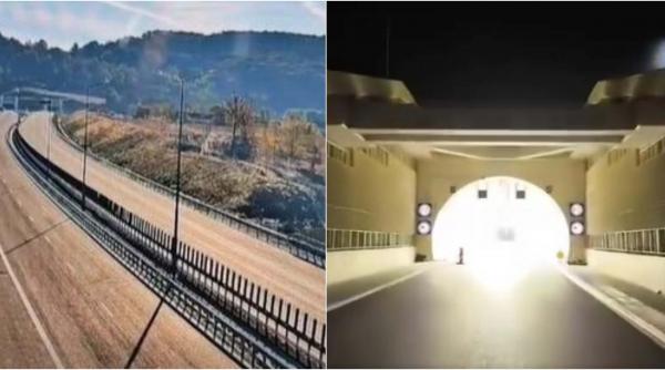 Peste 2.500 de senzori și camere inteligente, pe Autostrada Sibiu - Pitești. Ce se întâmplă în tunelul Momaia înainte de deschidere