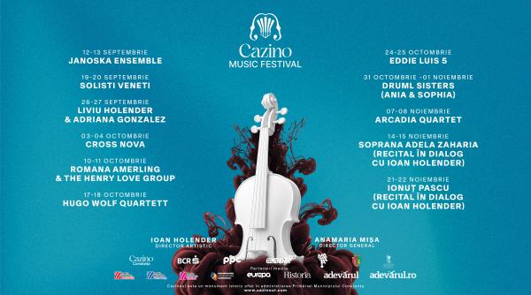 Cazino Music Festival schimbă calendarul litoralului Toamna devine sezon cultural la Constanța