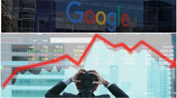 Acțiunile Google au avut cea mai proastă zi din istoria companiei pe bursă: S-au prăbușit cu 12%. Ce înseamnă asta pentru „boom-ul AI”