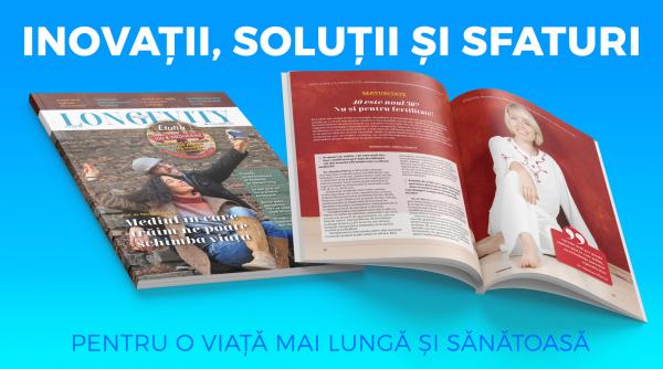 Ce merită să păstrăm când putem trăi mai mult?  Descoperiți noua ediție LONGEVITY!