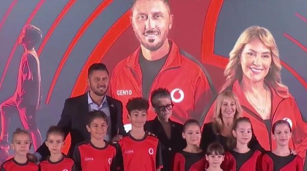 Nadia Comăneci și Ciprian Marica, mentorii a 21 de copii talentați. Programul prin care Vodafone caută viitorii campioni ai României