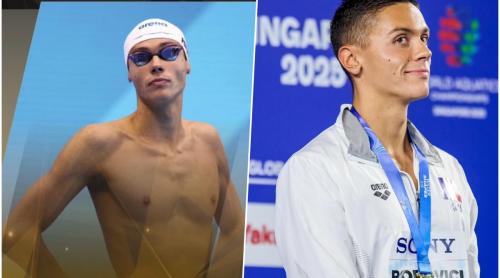 Cât trebuie să plătească tinerii care vor să înoate alături de David Popovici. Anunțul făcut de marele campion