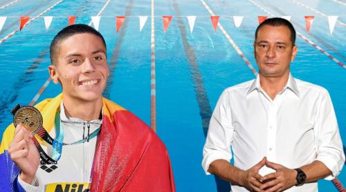 Daniel Băluţă răspunde apelului făcut de David Popovici. “Aşteptăm linia de finanţare pentru a face un bazin olimpic de înot”
