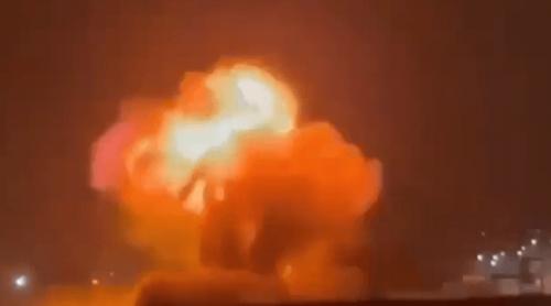 Explozie puternică într un port rusesc la Marea Neagră. Autoritățile locale dau vina pe un atac al forțelor ucrainene