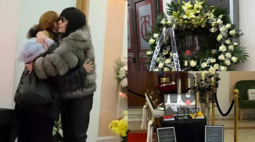 Mariana Moculescu și a făcut apariția la priveghiul lui Horia Moculescu, chiar dacă anunțase că nu va participa! Preț de câteva momente, a dat la o parte toate neînțelegerile și și a îmbrățișat fiica