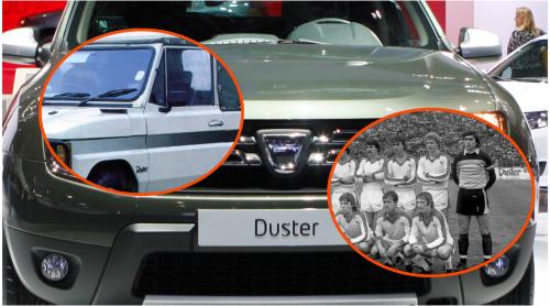 România a vândut Dacia Duster în străinătate înainte de 1989. Mașina avea volan pe dreapta, era decapotabilă și a fost promovată într o reclamă la un meci cu Liverpool
