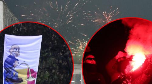 România, batjocorită de fanii bosniaci! Protest scandalos la Zenica chiar în timpul meciului. Video