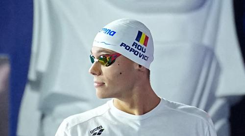 Care este secretul lui David Popovici. Face lucrul acesta de fiecare dată înainte de startul cursei